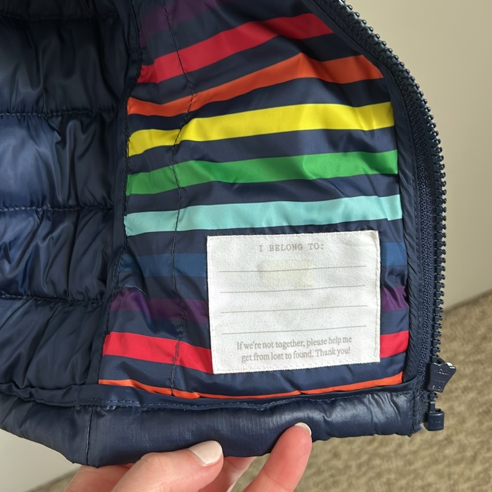 Primary lightweight puffer vest - Picture 3 of 4